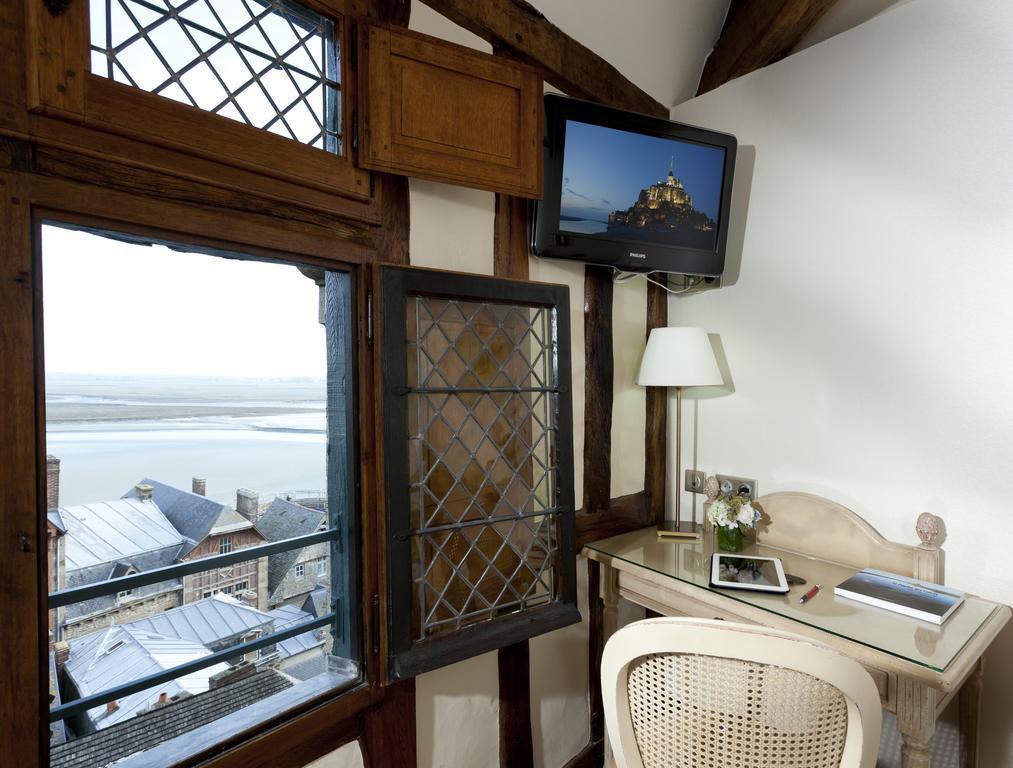 Auberge Saint Pierre Mont-Saint-Michel Oda fotoğraf